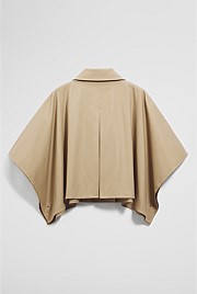 Button Through Cape