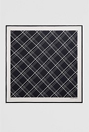 Silk Check Scarf