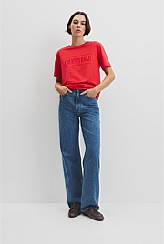 Australian Cotton Heritage Embroidered T-Shirt