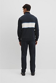 Australian Cotton Modern Logo Quarter Zip Sweat