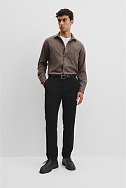 Regular Fit Brushed Cotton Shirt
