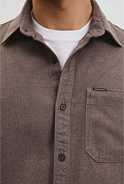 Regular Fit Brushed Cotton Shirt