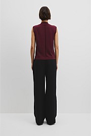 Merino Mock Neck Knit