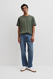 Short Sleeve Australian Cotton Country Road Modern Logo T-Shirt