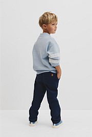 Organically Grown Cotton Collared Sweat