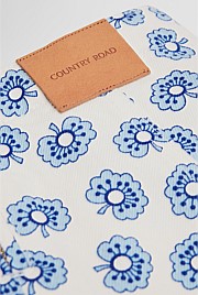 Printed Denim Skirt