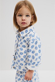 Printed Denim Jacket
