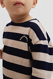 Textured Long Sleeve T-Shirt