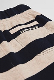 Textured Pull On Pant