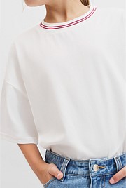 Teen Australian Cotton Short Sleeve Oversized T-Shirt