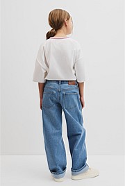 Teen Curved Seam Jean