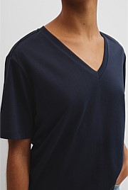 Australian Cotton V-Neck T-Shirt