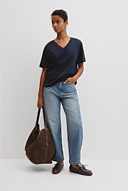 Australian Cotton V-Neck T-Shirt