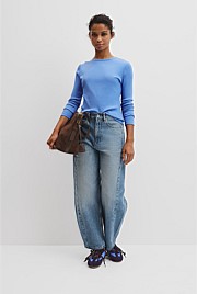Long Sleeve Rib Top