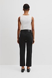 Classic Mid Rise Straight Jean