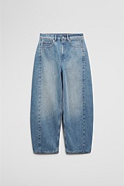 High Rise Barrel Jean