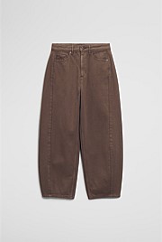 High Rise Barrel Jean
