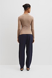 Jersey Wrap Top
