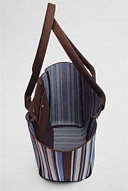 Stripe Knit Shopper