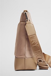 Soft Top Zip Crossbody Bag