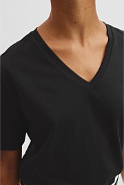 Australian Cotton V-Neck T-Shirt
