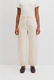 High Rise Barrel Jean