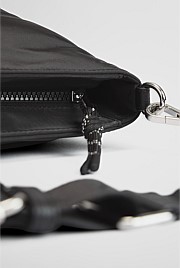 Soft Top Zip Crossbody Bag