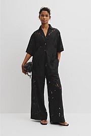 Lace Longline Shirt