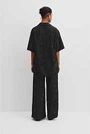 Lace Longline Shirt