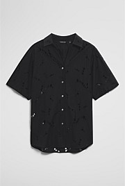 Lace Longline Shirt