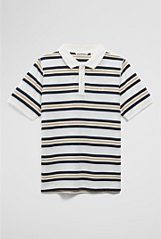 Teen Australian Cotton Stripe Polo