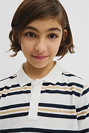 Teen Australian Cotton Stripe Polo
