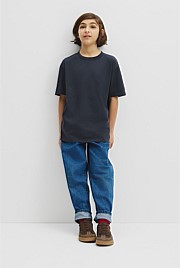 Teen Australian Cotton Relaxed Short Sleeve T-Shirt