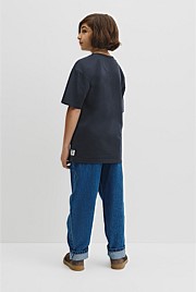 Teen Australian Cotton Relaxed Short Sleeve T-Shirt