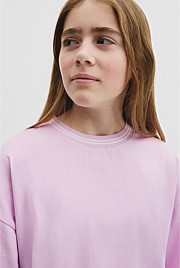 Teen Australian Cotton Short Sleeve Oversized T-Shirt