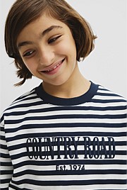 Teen Australian Cotton Short Sleeve Relaxed Heritage T-Shirt