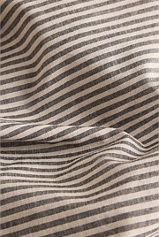 Brae Australian Cotton Stripe Queen Flat Sheet