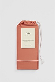 Dita Organically Grown Cotton Standard Pillowcase Pair