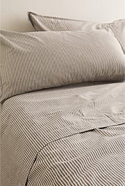 Brae Australian Cotton Stripe Queen Fitted Sheet