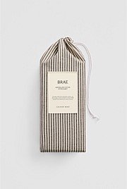 Brae Australian Cotton Stripe Queen Fitted Sheet