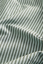 Brae Australian Cotton Stripe Queen Flat Sheet