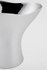 Pela Small Metallic Vase