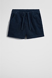 Organically Grown Cotton Pull On Cord Straight Short