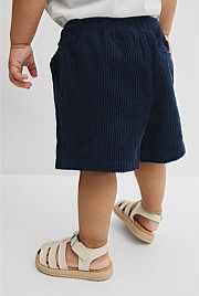 Organically Grown Cotton Pull On Cord Straight Short