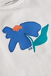 Australian Cotton Short Sleeve Abstract Osize T-Shirt