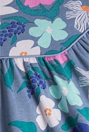 Australian Cotton Short Sleeve Print Jersey Dress