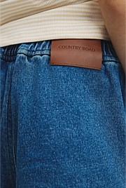 Denim Skort