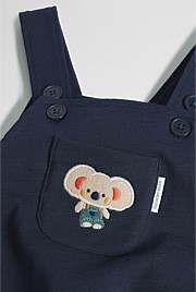 Organically Grown Cotton Koala Jersey Overall