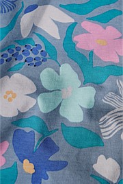 Australian Cotton Short Sleeve Yardage Print T-Shirt