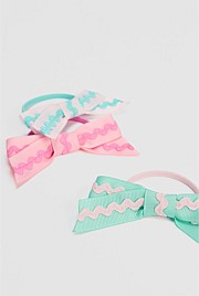 Ric Rac Bow Pack of 3